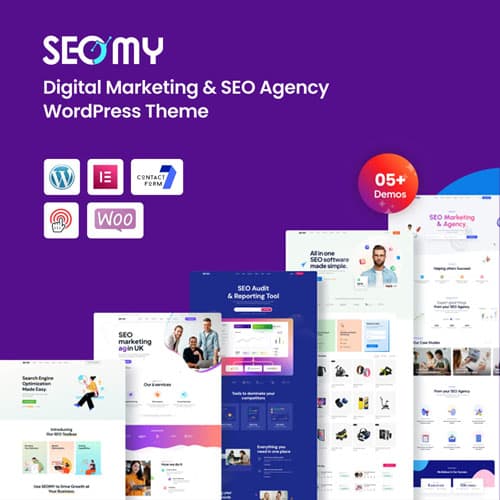 Seomy - 数字 Marketing & SEO 代理 WordPress主题