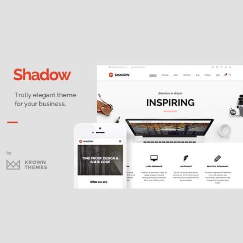 Shadow - Responsive & Retina Polyvalent Theme Shadow - Responsive & Retina Polyvalent Theme