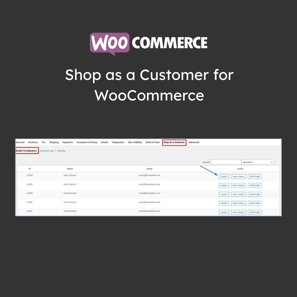 Shop as a Müşteri WooCommerce İçin
