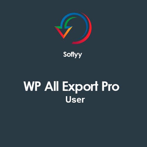 Soflyy WP All Export User Add-On Pro Soflyy WP All Export User Add-On Pro
