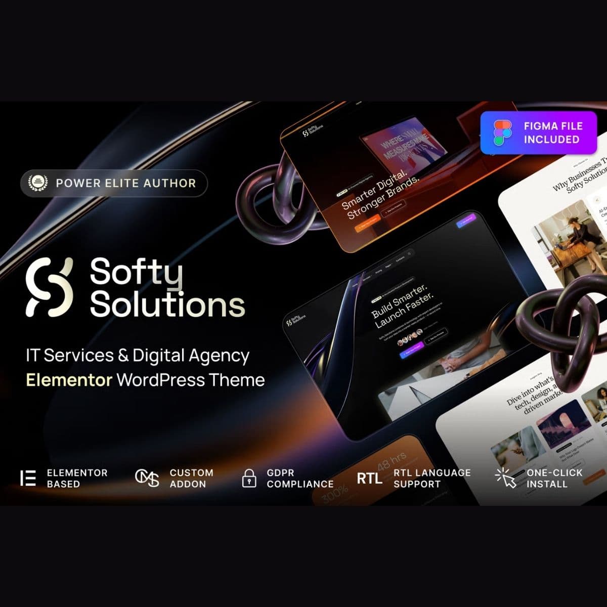 Softy Solutions - IT Services & Digital Agency WordPress Theme Softy Solutions - IT Services & Digital Agency WordPress Theme