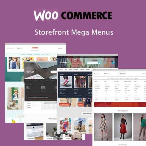 Storefront Mega Menüs