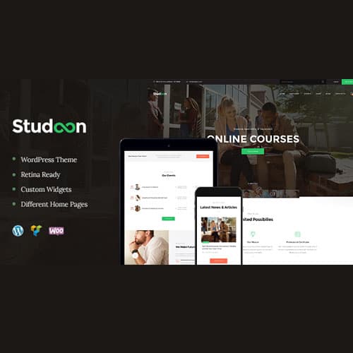 Studeon |教育 Center & Training Courses WordPress主题
