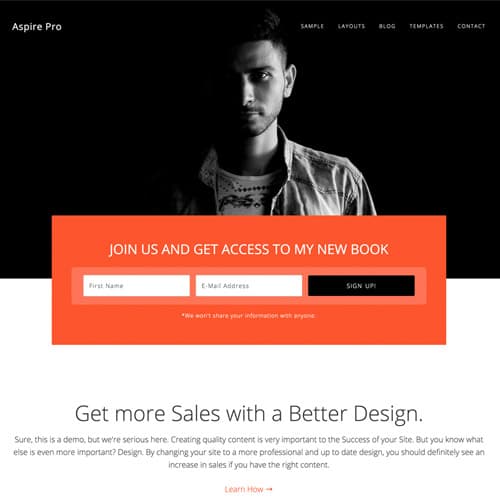 StudioPress Aspire Pro Genesis Tema WordPress