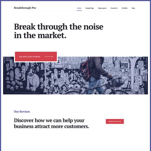 StudioPress Breakthrough Pro Genesis Тема WordPress