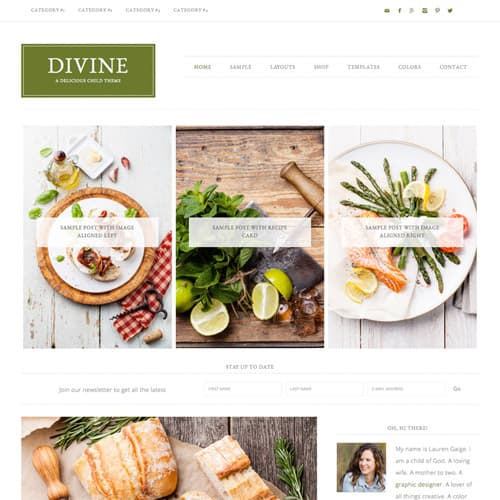 StudioPress Divine Pro Genesis Тема WordPress
