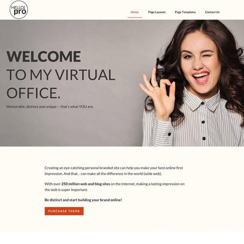 StudioPress Hello Pro Genesis Theme WordPress