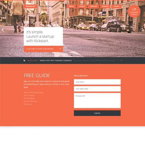 StudioPress Kickstart Pro Genesis WordPress-Theme
