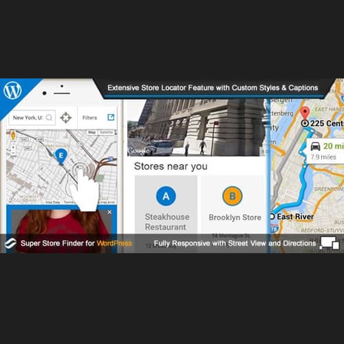 Super 스토어 Finder WordPress용