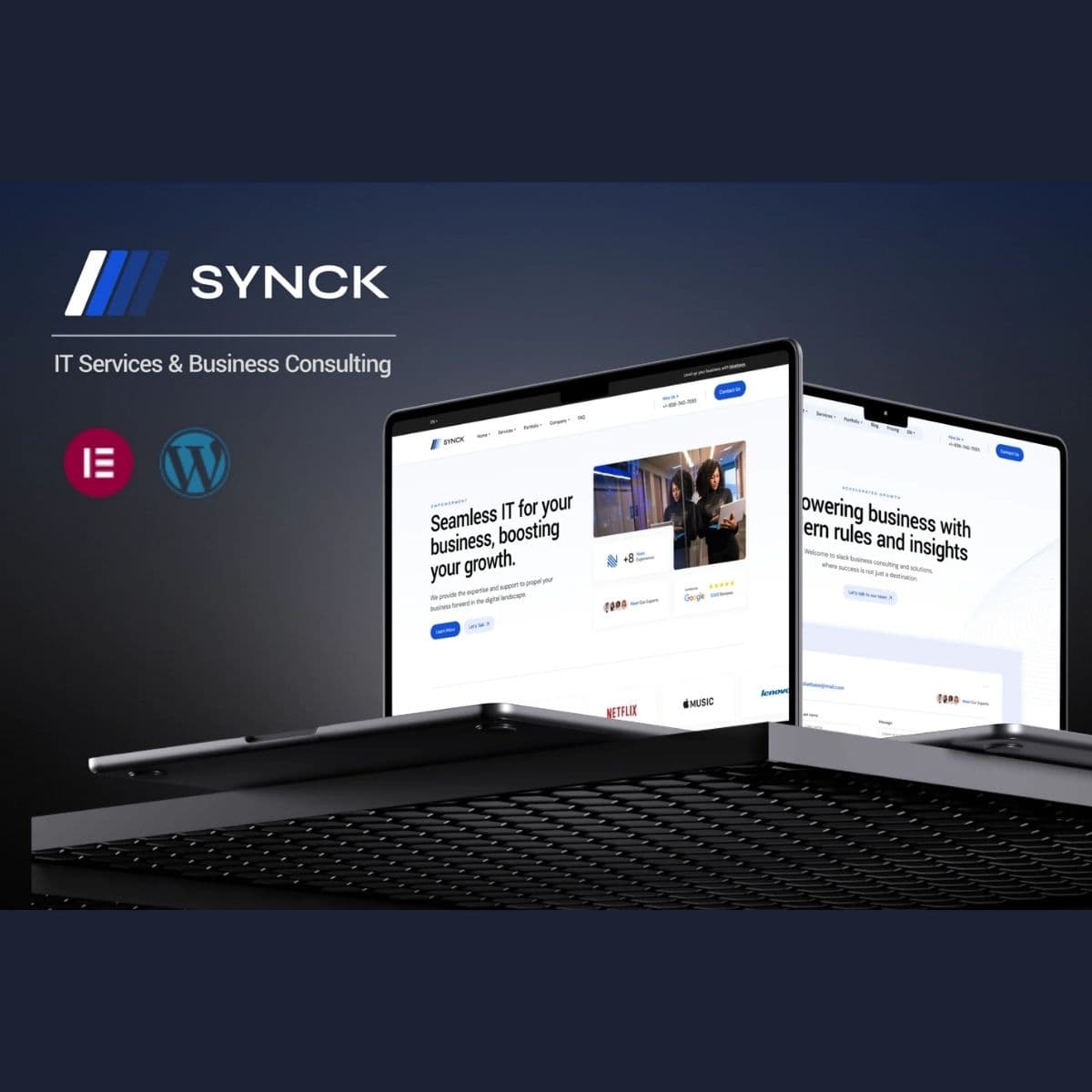 Synck IT Solutions WordPress Theme