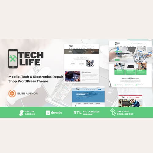 TechLife - Mobile, Tech & Electronics Repair Shop ওয়ার্ডপ্রেস থিম TechLife - Mobile, Tech & Electronics Repair Shop ওয়ার্ডপ্রেস থিম