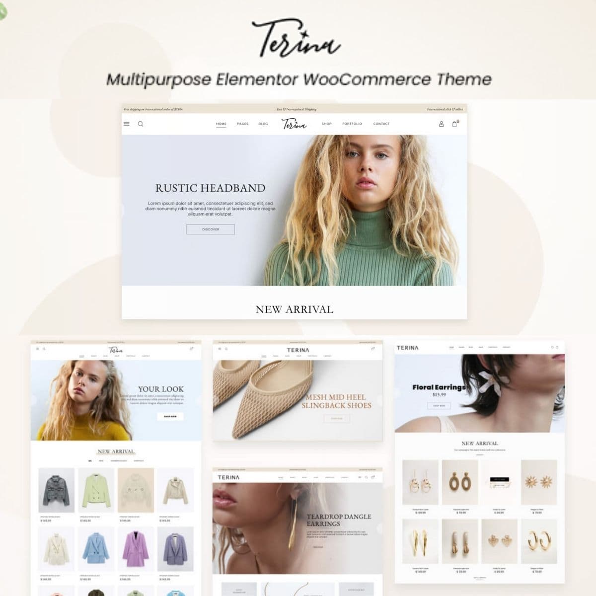 Terina - 多用途 Elementor WooCommerce Theme
