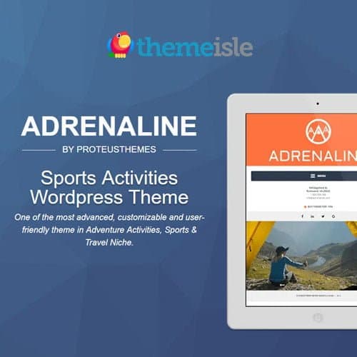 ThemeIsle Adrenaline PT ورڈپریس تھیم