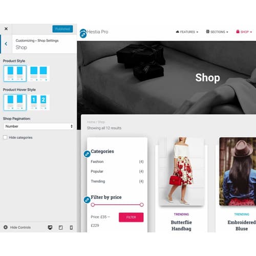 ThemeIsle Hestia Pro Thème WordPress