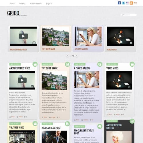 Themify Grido Тема WordPress