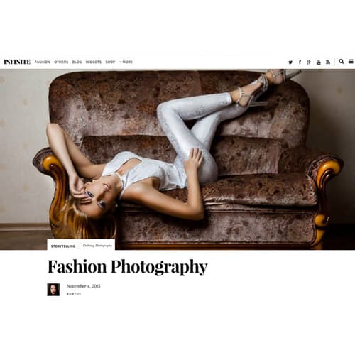 Themify Infinite Тема WordPress