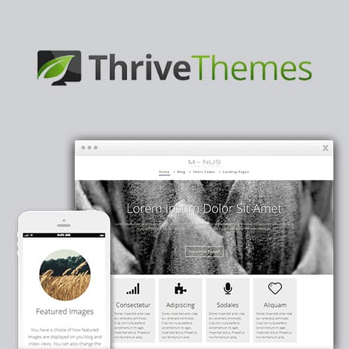 Thrive Themes Minus WordPressテーマ
