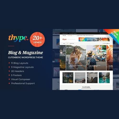 Thype | Personal Blog Theme Thype | Personal Blog Theme