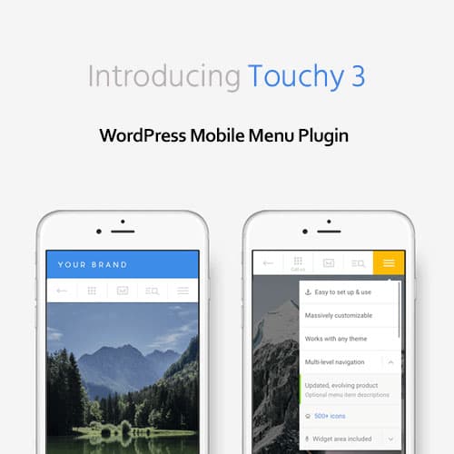 Touchy - WordPress 移动 菜单 插件
