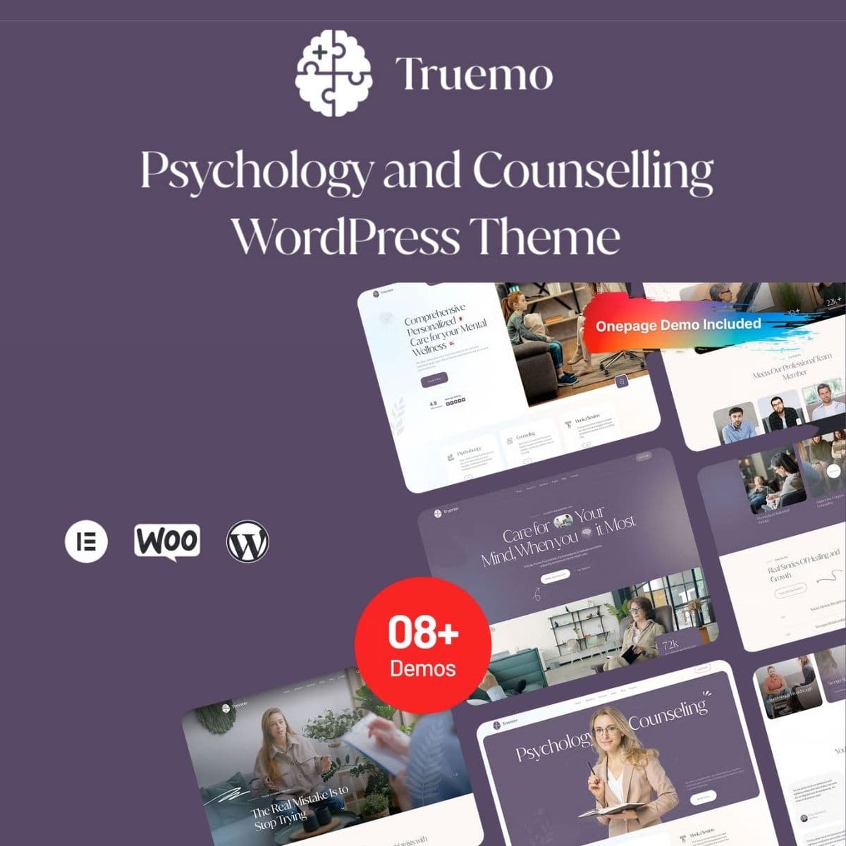 Truemo - Psychology and Counseling Tema WordPress Truemo - Psychology and Counseling Tema WordPress