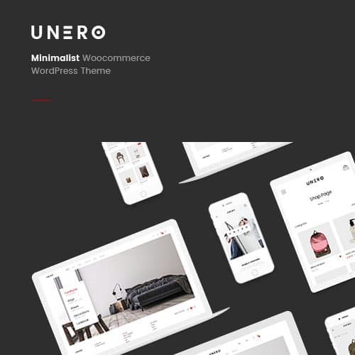Unero - Minimalist AJAX WooCommerce Thème WordPress