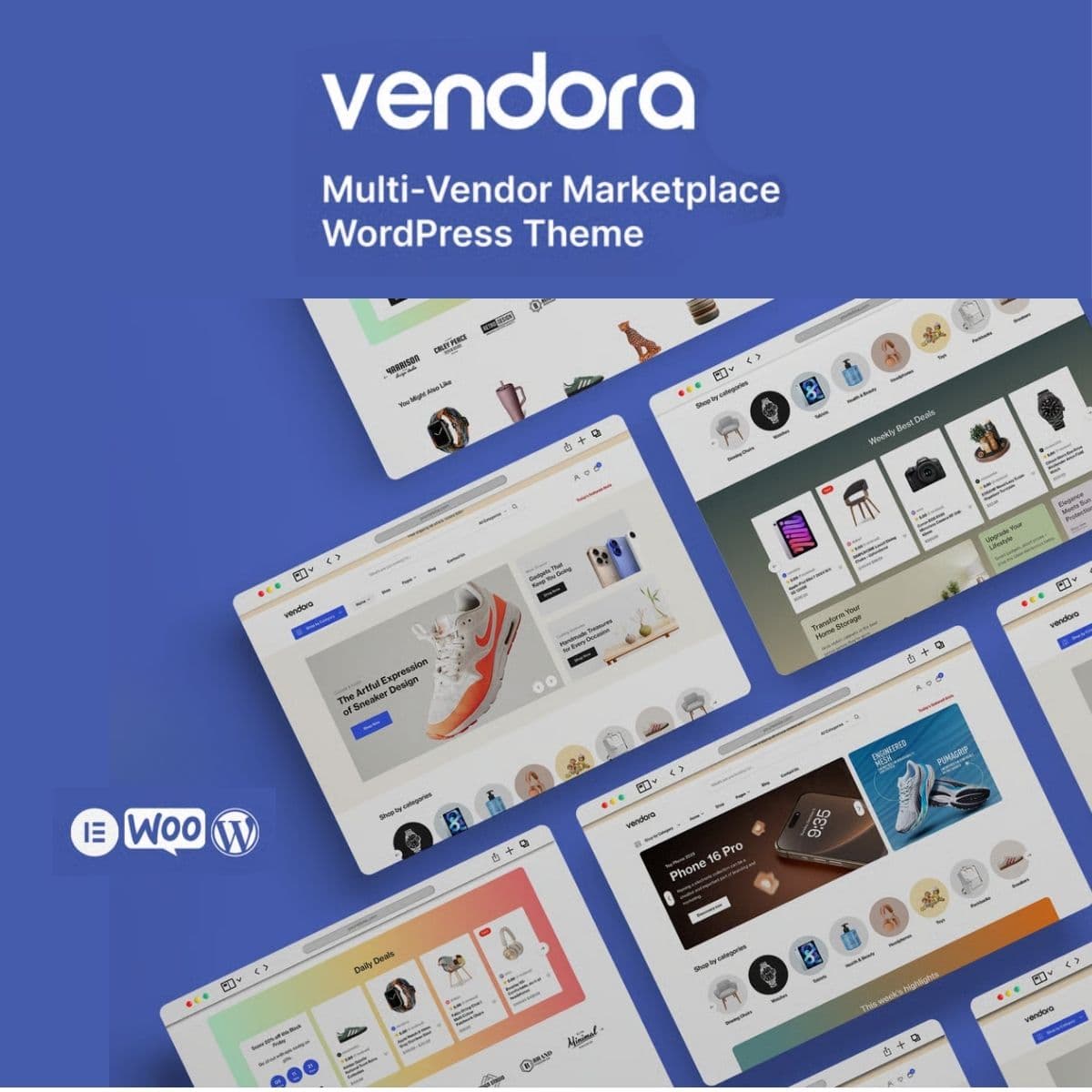 Vendora – Multi-Vendor 市场 WordPress主题 Vendora – Multi-Vendor 市场 WordPress主题