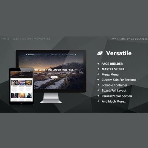 Versatile - Responsiv Mehrzweck WordPress Versatile - Responsiv Mehrzweck WordPress