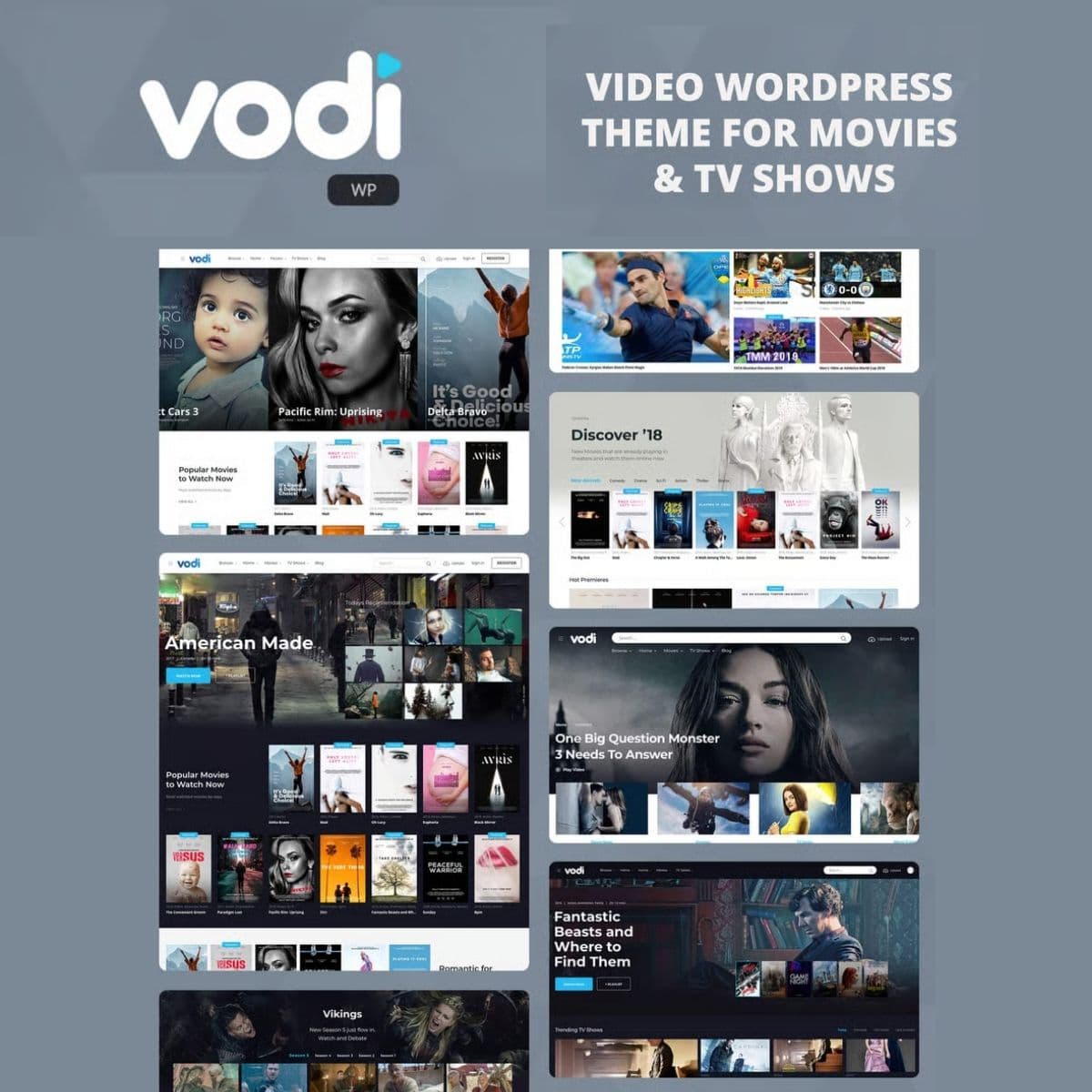 Vodi - Video Tema WordPress for Movies & TV Shows Vodi - Video Tema WordPress for Movies & TV Shows