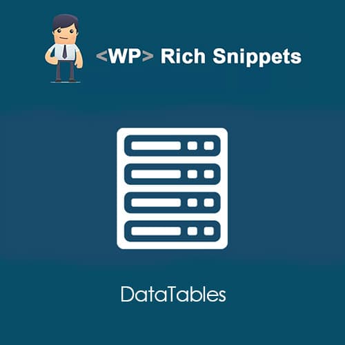 WP Rich Snippets DataTables WP Rich Snippets DataTables