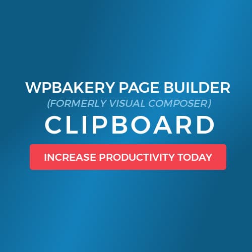 WPBakery Page Конструктор (Visual Composer) Clipboard