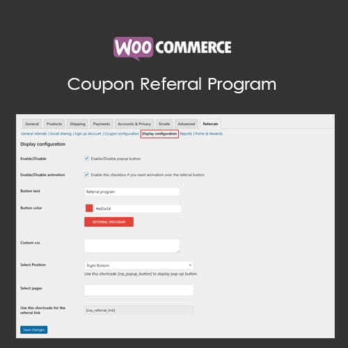 WooCommerce Cupon Referral Program WooCommerce Cupon Referral Program