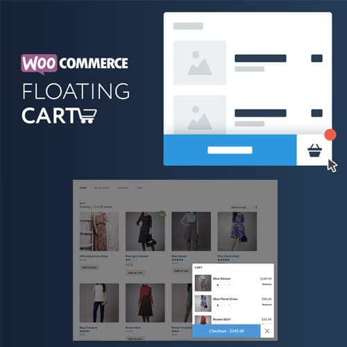 WooCommerce Floating 购物车