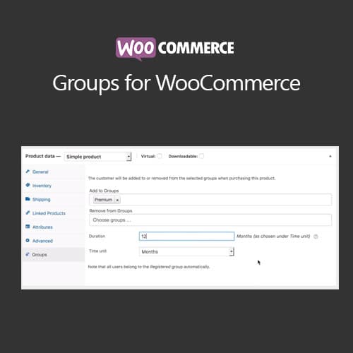 WooCommerce Groups สำหรับ WooCommerce
