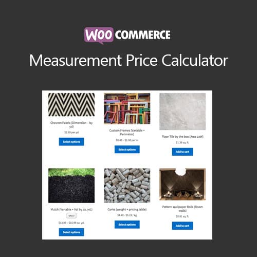 WooCommerce Measurement سعر Calculator
