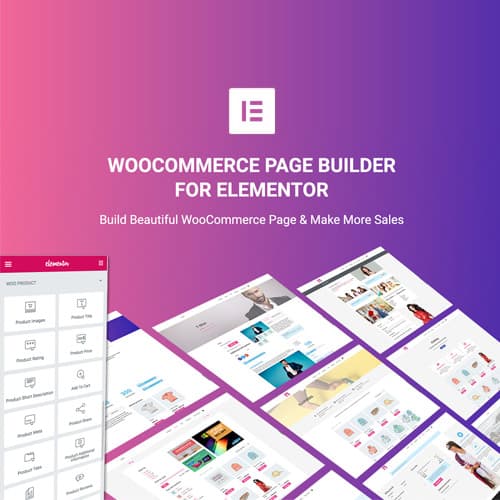 WooCommerce Page بلڈر For Elementor