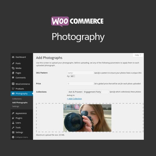 WooCommerce 摄影