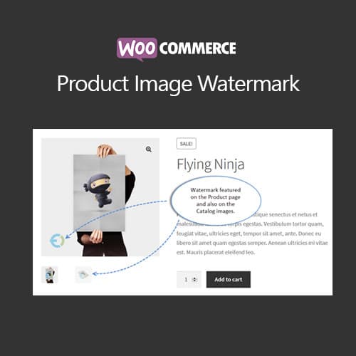 WooCommerce製品 Image Watermark