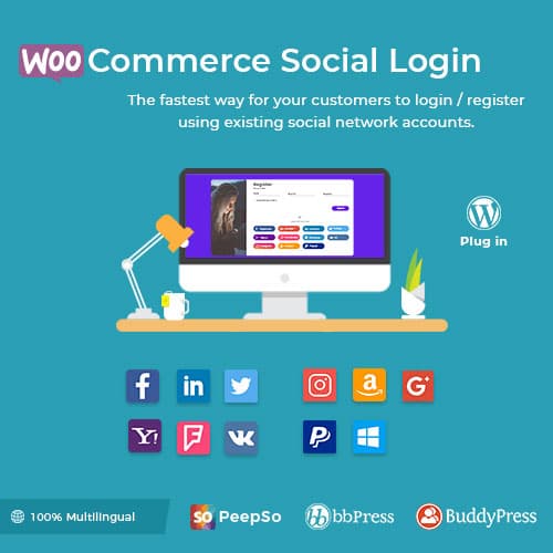 WooCommerce 소셜 로그인 - WordPress 플러그인