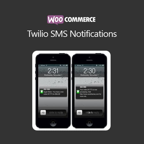 WooCommerce Twilio SMS 通知s WooCommerce Twilio SMS 通知s