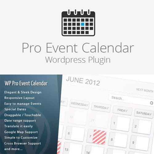 Wordpress Pro Event Calendar Wordpress Pro Event Calendar
