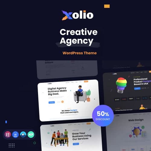 Xolio - Kreatywny Agencja & Portfolio Motyw WordPress