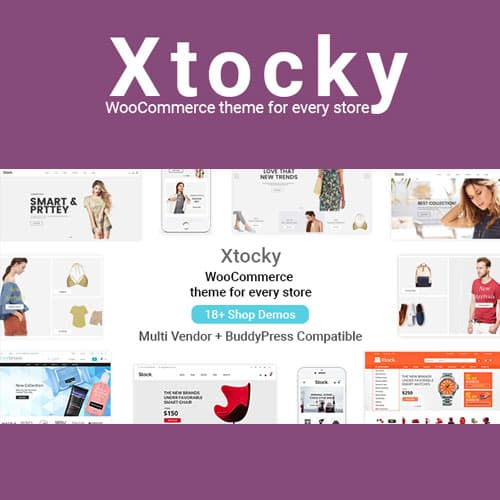 Xtocky - WooCommerce রেসপন্সিভ Theme