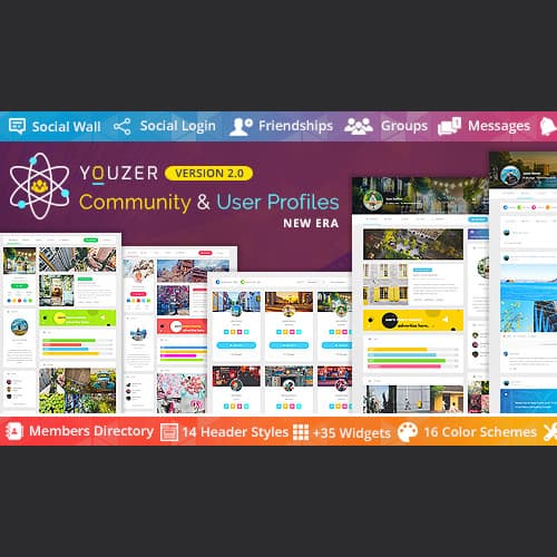 Youzer - Community &-Benutzer Profiles Verwaltung