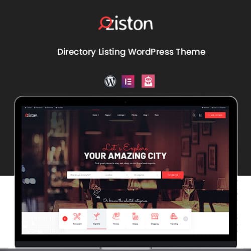 Ziston - Annuaire Listing Thème WordPress