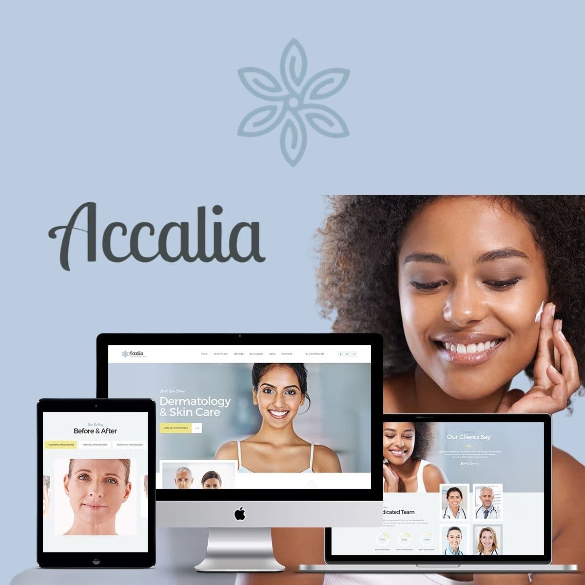Screenshot of Accalia interface