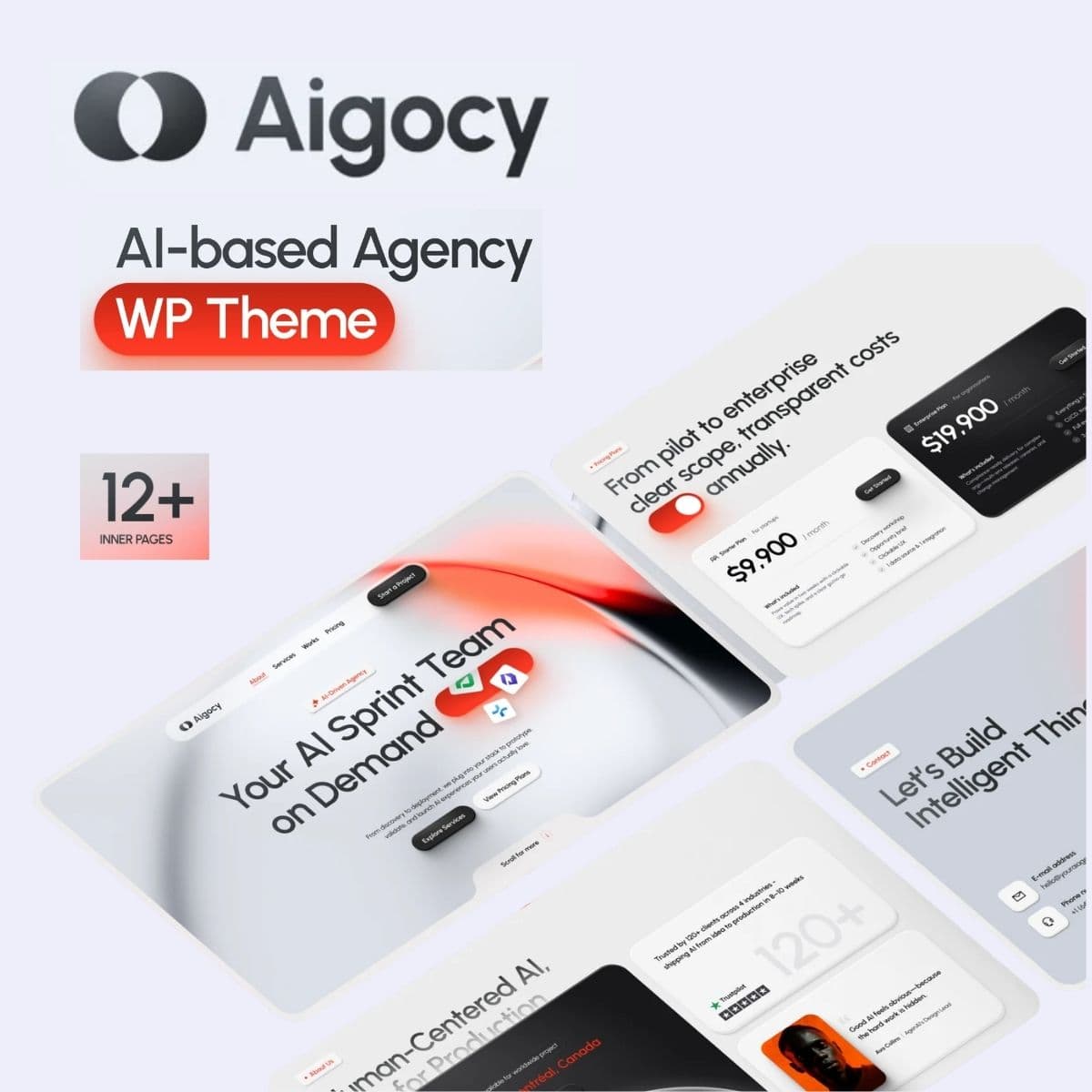 Screenshot of Aigocy interface