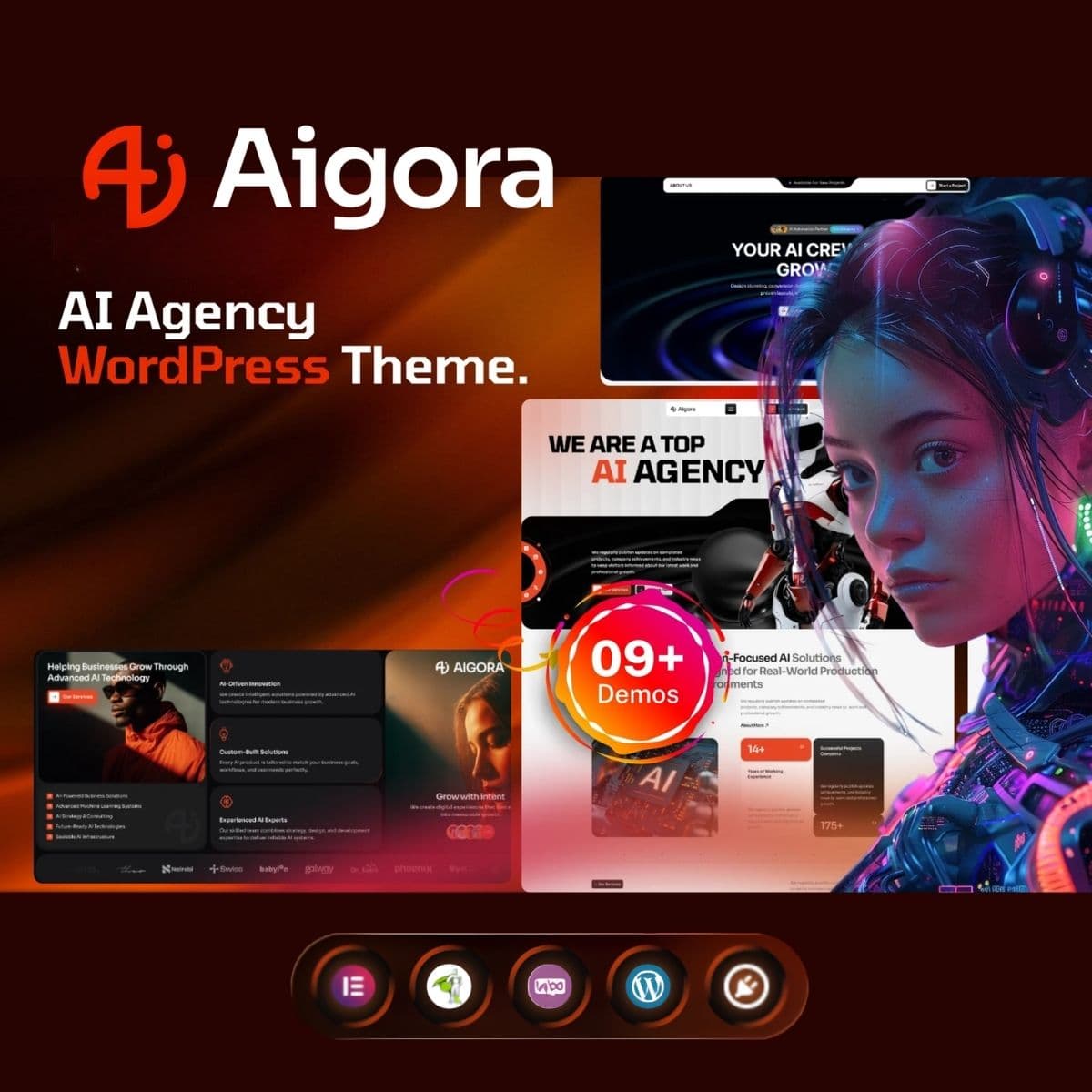 Screenshot of Aigora interface