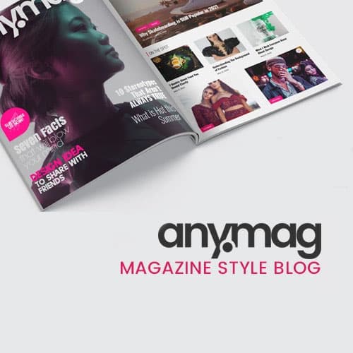 Anymag - Tijdschrift Style WordPress Blog