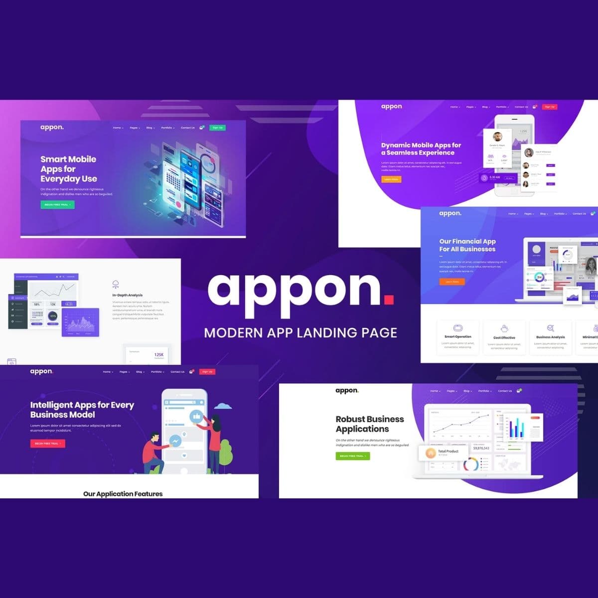 Screenshot of Appon interface