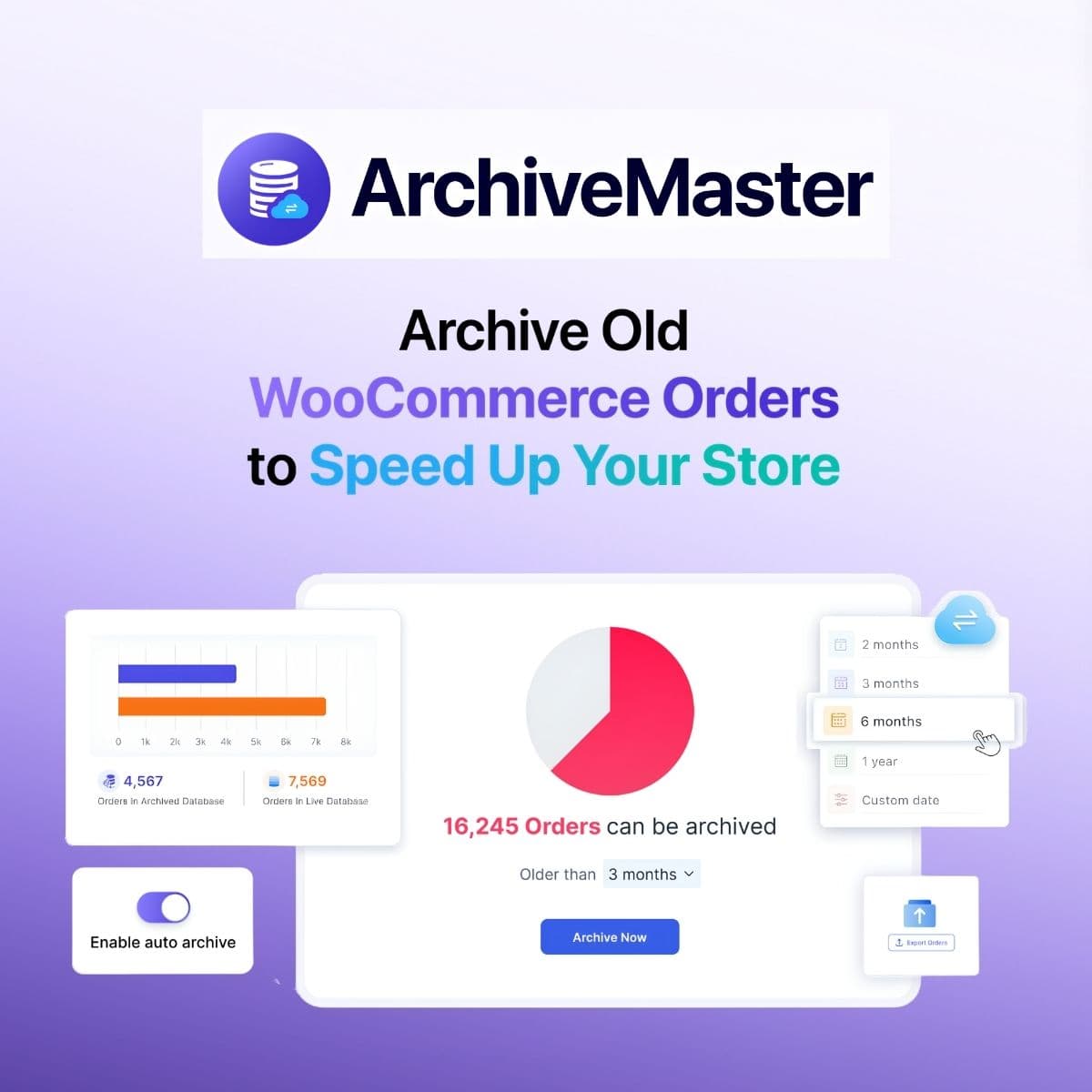 Screenshot of Archive Master Pro interface